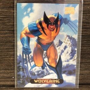 ’94 Marvel Masterpieces trading card: Wolverine #137